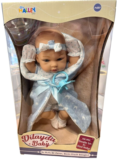 SH59996 35 CM TAM VİNİL BEBEK EMZİKLİ-ZRV