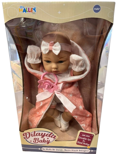 SH59996 35 CM TAM VİNİL BEBEK EMZİKLİ-ZRV