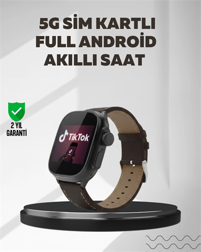 SIM Kartlı Akıllı Saat GPS WiFi Bluetooth Destekli
