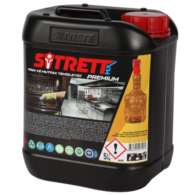 SİTRETT MX Fırın Mutfak Temizleyici 5 Kg.