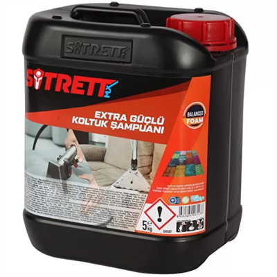 SİTRETT MX Koltuk Şampuanı Endüstriyel Plus - 5 Kg