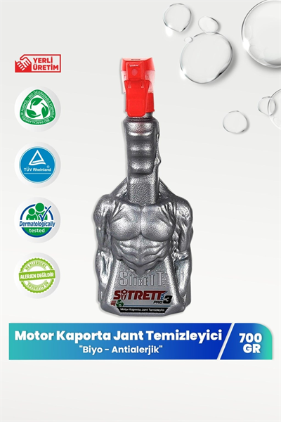 SİTRETT MX Motor & Kaporta & Jant Temizleyici Pro 700 Gr.