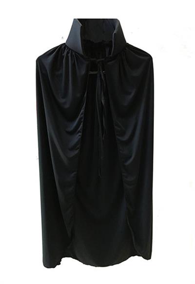 Sİyah Yakalı Pelerin - Vampir Pelerin - Dracula Pelerin 90 cm (3936)