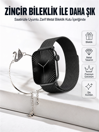 SQ-16 Mini Series 10 Akıllı Saat | Spor Modları, Bildirim ve Müzik Kontrolü