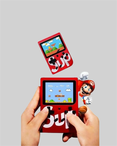 SUP Retro El Konsolu – 500 Oyun, TV Bağlantılı, 3 İnç Ekranlı Şarjlı Mini Atari