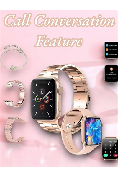 Saat - Kasa Renk: Bronz, Renk: Beyaz, Kadran Renk: Rose Gold, Özellik: Hava, Kasa Materyali: Çelik