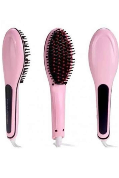 Saç Fırça Akıllı LCD Ekran Pratik Saç Düzleştirici Tarak Pratik Taşınabilir