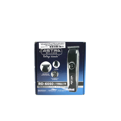 Saç Sakal Kesme - Traş Makinesi Fiş Şarjlı=led Gösterge 8 Saat Şarj=60dk.tam Güç Kullanım Rd-6050 Bx40