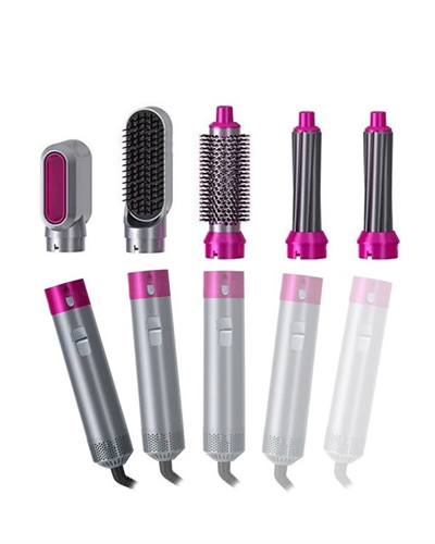Saç Şekillendirici Set 5 Başlık Çok Yönlü Kullanım Güçlü Motor ve Pratik Tasarım