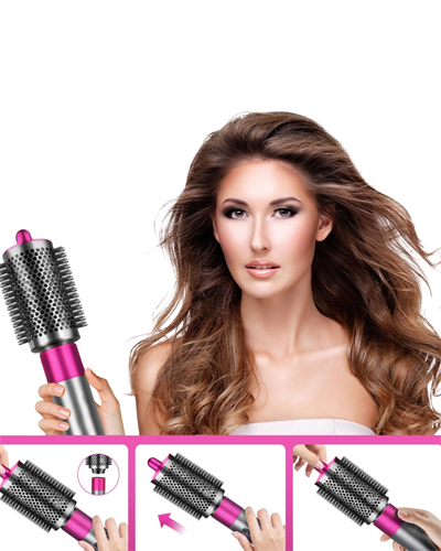 Saç Şekillendirici Set 5 Başlık Çok Yönlü Kullanım Güçlü Motor ve Pratik Tasarım