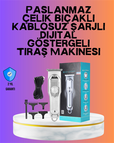 Saç ve Sakal Kesme Makinesi – Profesyonel ve Çok Fonksiyonlu
