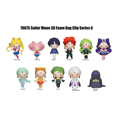 Sailor Moon Klipsli Figür Seri 6