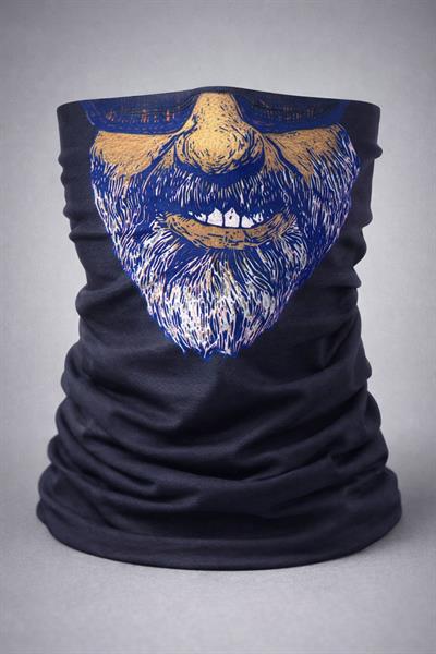 Sakallı Yüz Desenli Baf Buff – Çok Amaçlı Boyunluk &amp; Maske 1 No (3936)