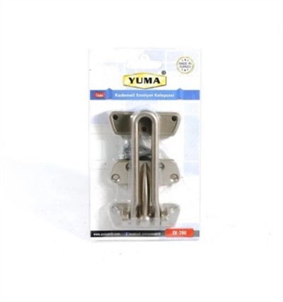 Sarı Çelik Kapı Emniyet Kelepçe Bx40