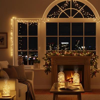 Sarı Peri LED Flaşlı Işık – 10 Metre Dekoratif Oda ve Organizasyon Aydınlatması (3936)