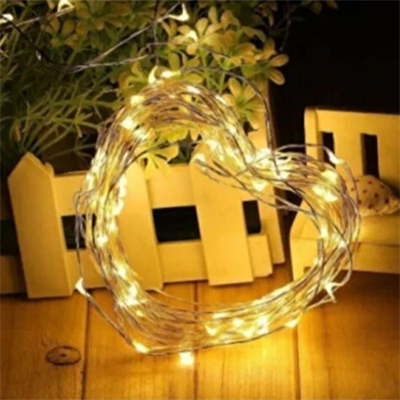 Sarı Peri LED Flaşlı Işık – 3 Metre Dekoratif Oda ve Organizasyon Aydınlatması