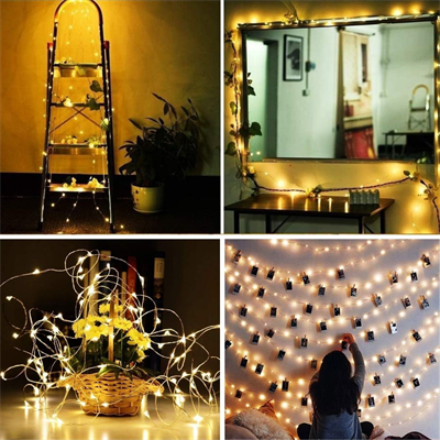 Sarı Peri LED Flaşlı Işık – 3 Metre Dekoratif Oda ve Organizasyon Aydınlatması