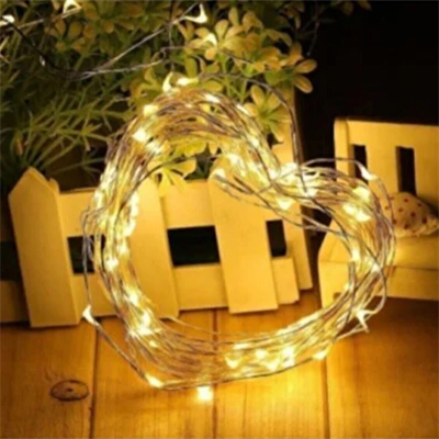 Sarı Peri Led Flaşlı Işık – 3 Metre Dekoratif Oda Ve Organizasyon Aydınlatması Bx40