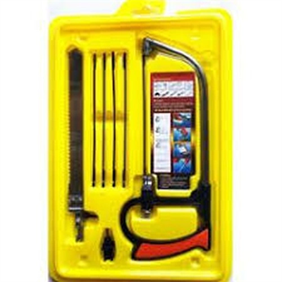 Sarı Pvc Kıl Testere Set Bx40