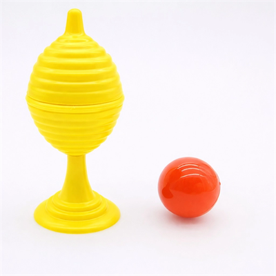 Sarı Renk Sihirli Kupa Top Kaybetme Oyunu 7 Cm