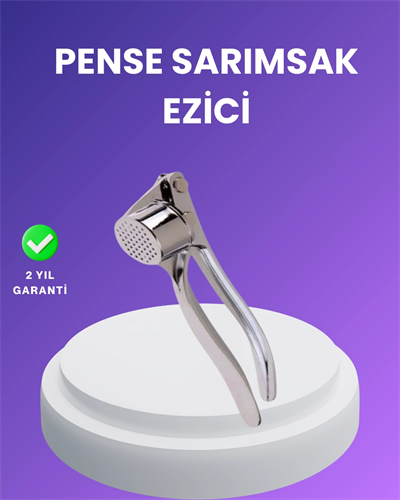 Sarımsak Presi Kolay Temizlik ve Yüksek Basınçlı Ezme