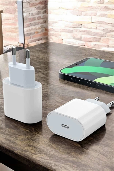 Şarj Aleti İOS 15/15 Pro Max Uyumlu Şarj Adaptörü ve Kablosu