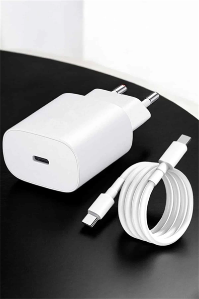 Şarj Aleti İOS 15/15 Pro Max Uyumlu Şarj Adaptörü ve Kablosu