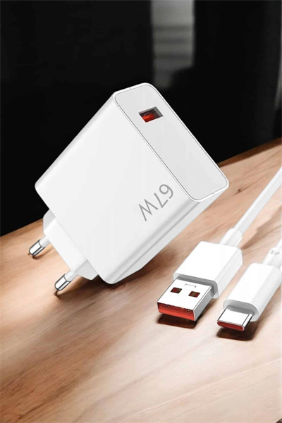 Şarj Aleti Turbo Hızlı 67W Type-C Hızlı Şarj