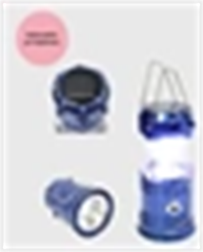 Şarj Edilebilir Güneş Enerjili Kızaklı Kamp Feneri – USB Çıkışlı, Katlanabilir, Dayanıklı ve Çok Fonksiyonlu