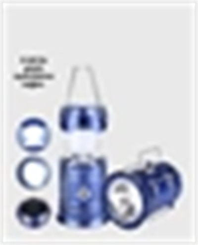 Şarj Edilebilir Güneş Enerjili Kızaklı Kamp Feneri – USB Çıkışlı, Katlanabilir, Dayanıklı ve Çok Fonksiyonlu