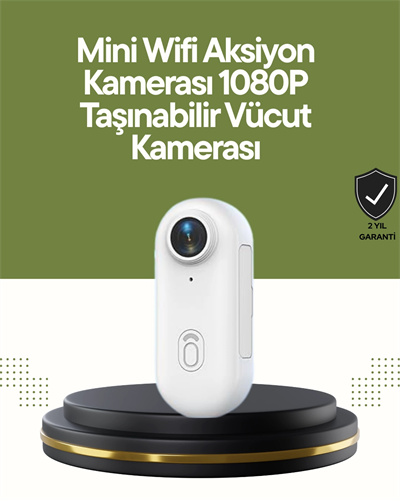 Şarj Edilebilir Uzun Ömürlü Mini Spor Kamera Full HD