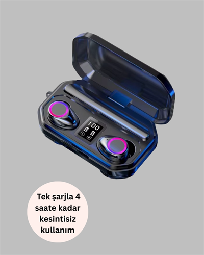Şarj Kutulu TWS Kulaklık – Otomatik Eşleşme ve Hızlı Şarj