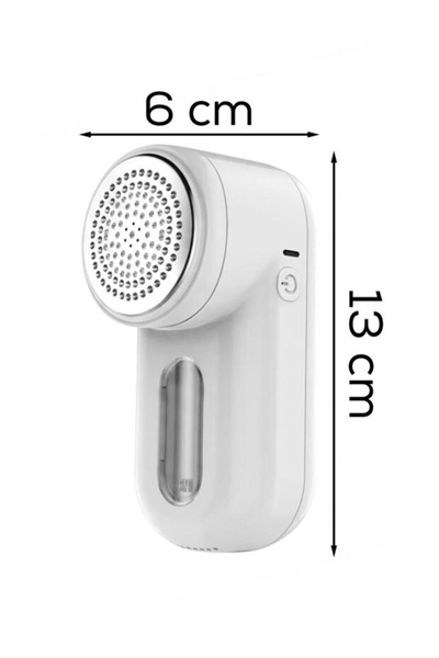Şarjlı 2 Hızlı 6 Bıçaklı Tüy ve Tiftik Temizleme Makinesi