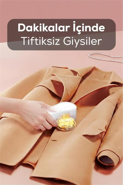 Şarjlı 2 Hızlı 6 Bıçaklı Tüy ve Tiftik Temizleme Makinesi
