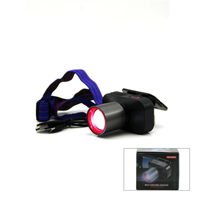 Şarjlı 30w Kafa Lambası Fener 1 Led Usb - Type-c Kademe Işık Ayarı - Flaşör Bx40