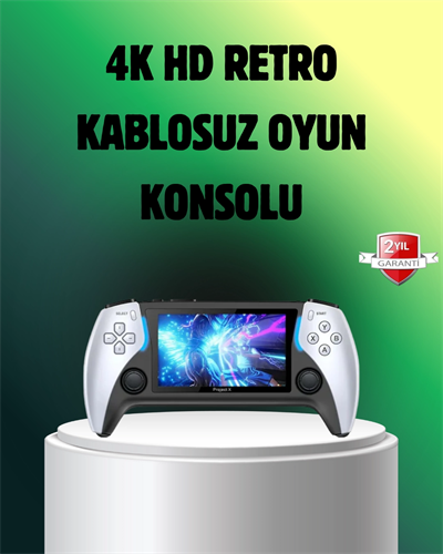 Şarjlı 4 Saat Oyun Süreli TV Bağlantılı Retro Oyun Konsolu