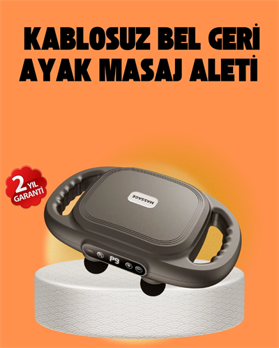 Şarjlı 6 Başlıklı Masaj Tabancası 2000 mAh Sessiz Güçlü Motor