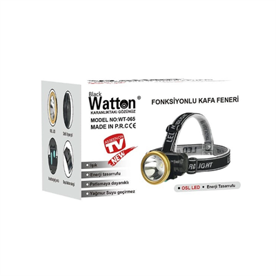 Şarjli Baret Lambasi Osl Led Wt-065
