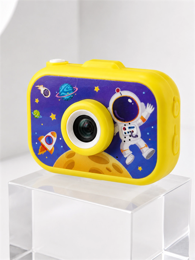 Şarjlı Çocuk Dijital Kamera Ön Arka Kamera Destekli HD Fotoğraf Video Çekimi Mini Tripodlu