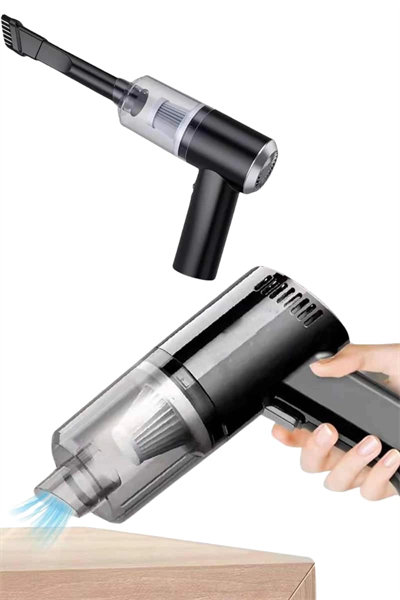 Şarjlı Çok Fonksiyonlu El Süpürgesi Mini Vakumlu Araç Süpürgesi