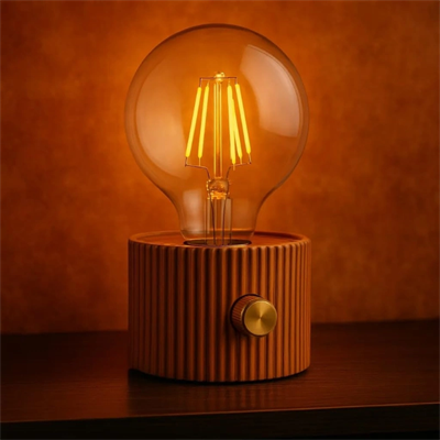 Şarjlı Dekoratif Masa Lambası - Kademesiz Dimmer - Type-C Bağlantılı