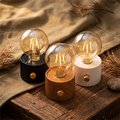 Şarjlı Dekoratif Masa Lambası - Kademesiz Dimmer - Type-C Bağlantılı