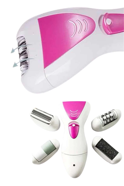 Şarjlı Epilasyon Cihazı Çok Başlıklı Ayak Bakımına Uygun Epilatör Aleti