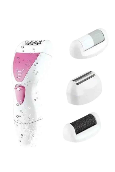 Şarjlı Epilasyon Cihazı Çok Başlıklı Ayak Bakımına Uygun Epilatör Aleti
