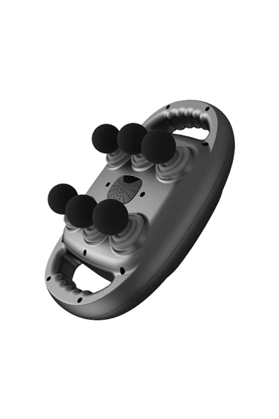 Şarjlı Geliştirilmiş 6 Başlıklı Fonksiyonlu Masaj Aleti 2000 mAh Masaj Tabancası