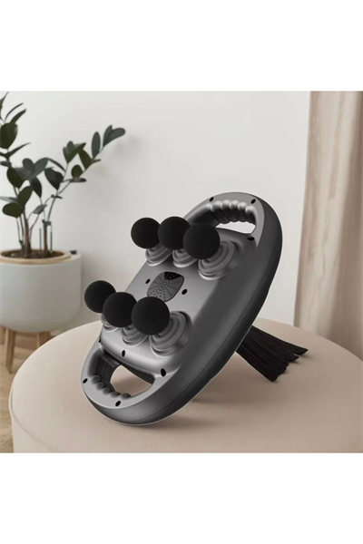 Şarjlı Geliştirilmiş 6 Başlıklı Fonksiyonlu Masaj Aleti 2000 mAh Masaj Tabancası