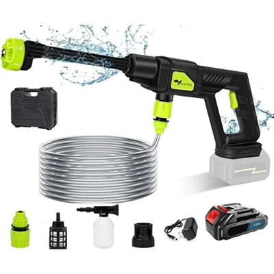 Şarjlı Kablosuz Yüksek Basınçlı Oto Yıkama Makinesi