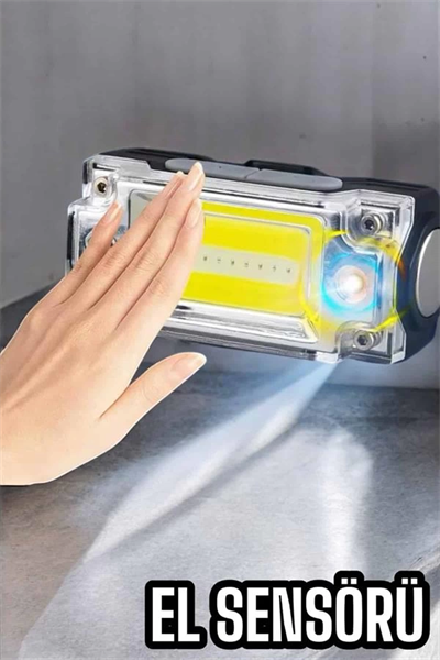 Şarjlı Kafa Feneri Suya Dayanıklı Ayarlanabilir Kamp Feneri