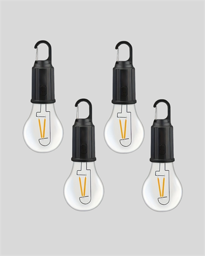 Şarjlı Kancalı LED Lamba – Kamp, Balkon ve Acil Durum Işığı