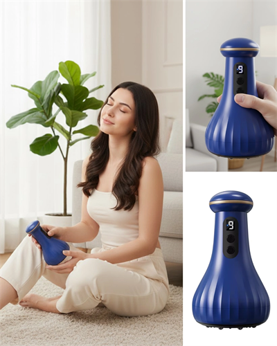 Şarjlı Masaj Cihazı Baş Boyun Omuz Kullanımına Uygun